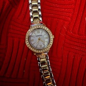 Armitron Two-Tone Women's Watch with White Dial